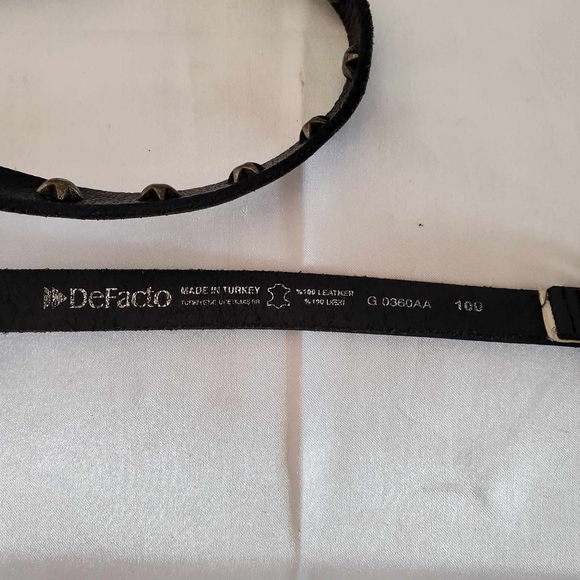 Defacto 100% Leather Belt made in turkey - Picture 2 of 10